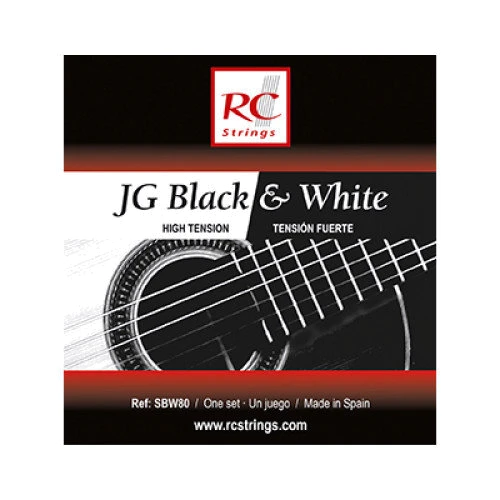 Струна для гітар Струни для класичної гітари Royal Classics SBW80 JG Black & White