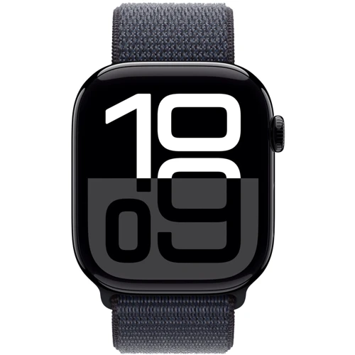 Apple Watch Series 10 46mm GPS Jet Black Aluminum Case with Ink Sport Loop (MWWR3QH/A) UA: Матеріал корпусу алюміній