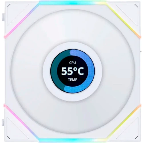 Кулер Lian Li Uni Fan TL LCD 120 White (G99.12TLLCD1W.00): Тип вентилятор