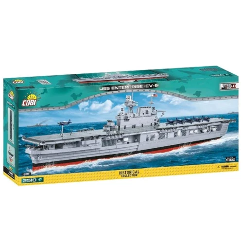 Конструктор COBI Авианосец Энтерпрайз, 2510 деталей (COBI-4815)
