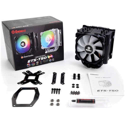Кулер Enermax ETS-T50 Axe ARGB Black (ETS-T50A-BK-ARGB): Разъем 4pin