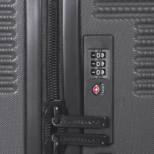 Чемодан Swissbrand Cardiff (S) Black (SWB_LHCAR001S): Пол Унисекс