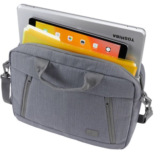 Сумка для ноутбуков Case Logic 13" Huxton Attache Graphite (HUXA-213): Материал полиэстер