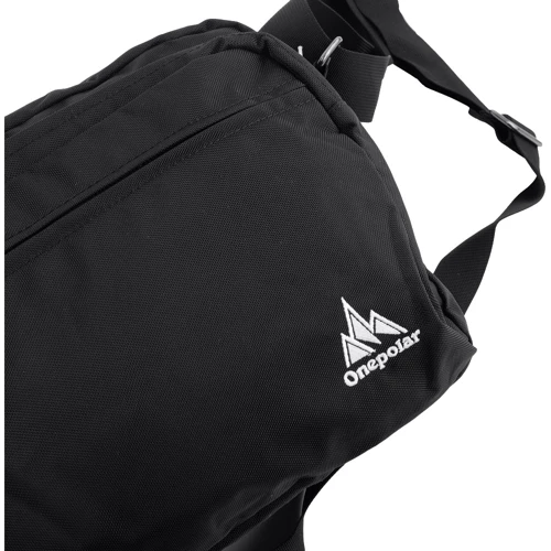 Чоловіча сумка через плече Onepolar чорна (W5679-black): Фактура Тканая, Матовая