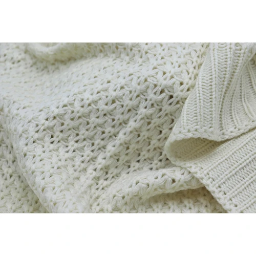 Плед Billerbeck Wohndecke Knit ecru 130х170 см (733016): Розмір, см 130x170
