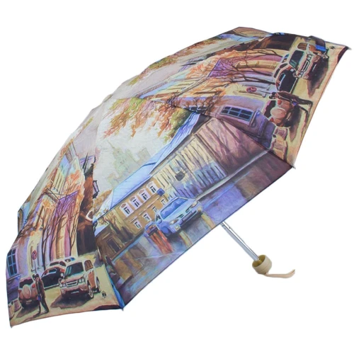 Парасолька жіночий механічний Magic Rain бежевий (ZMR51224-3): Країна виробник Китай