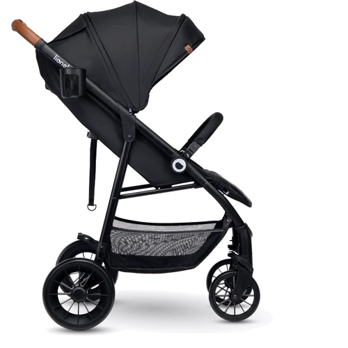 Прогулочная коляска Lionelo Zoey Black Onyx: Ширина шасси 55 см