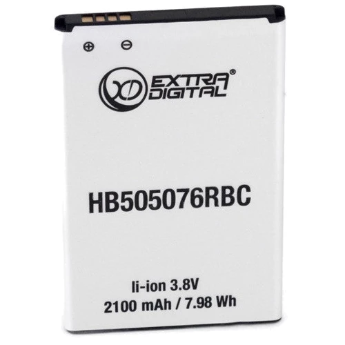 Аккумулятор ExtraDigital 2100mAh for Huawei HB505076RBC