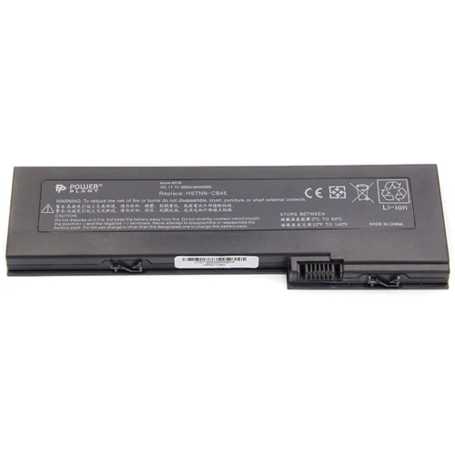 Батарея для ноутбука Акумулятор PowerPlant для ноутбуків HP Compaq 2710 Series (HSTNN-CB45, HP2710BD) 11.1V 3600mAh (NB460908): Сумісність HP Compaq 2710 Tablet PC, Ultra-slim Series, Compaq 2710 Tablet, Compaq 2710p Tablet, Pavilion TX260
