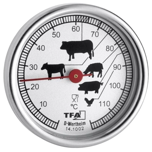 Термометр для обсмажування TFA, d=51х120 мм (141002): Тип Термометр