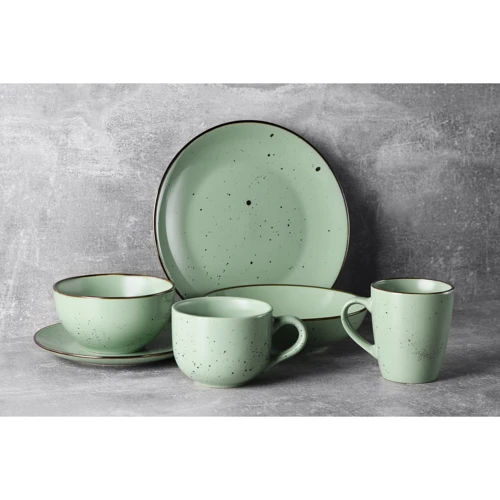 Чашка Ardesto Bagheria 480 мл Pastel green (AR2948GGC)