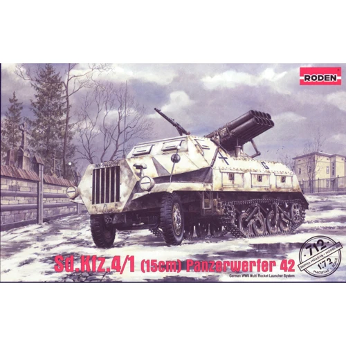 Модель Roden Немецкая самоходная установка Sd.Kfz. 4/1 Panzerwerfer 42 (RN712)