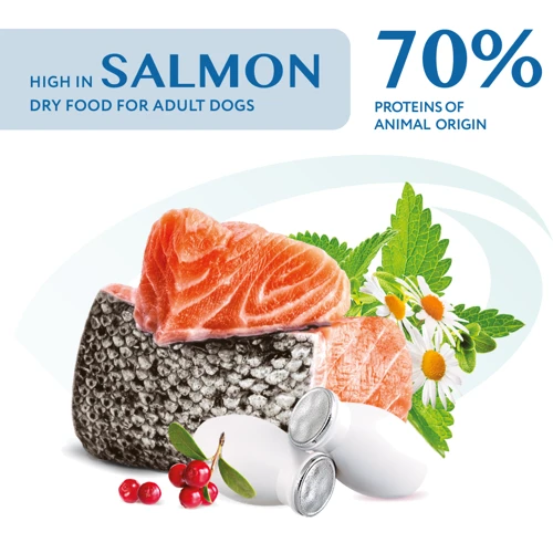Сухой корм Optimeal for adult dogs of miniature breeds для взрослых собак миниатюрных пород с высоким содержанием лосося 4 кг (4820215369992): Тип Сухой корм