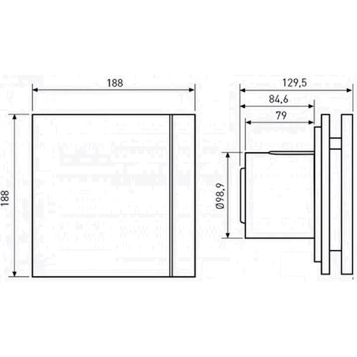 Витяжний вентилятор Soler & Palau SILENT-200 CZ DESIGN - 3C: Призначення побутовий