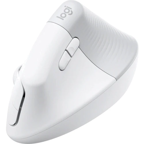Мышь Logitech Lift Vertical Ergonomic Wireless/Bluetooth for Business Off-white (910-006496): Тип сенсора оптический