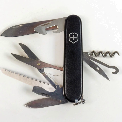 Мультитул Victorinox HUNTSMAN MAT черный матовый лак (Vx13713.3_M0007p) фото 7