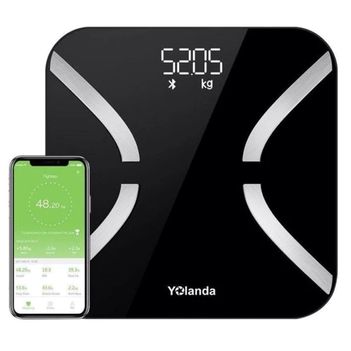 

Yolanda Body Fat Composition Bluetooth Black (CS20M)
