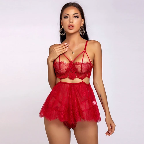 Пеньюар NDS 019-2 One Size Burgundy (23539)