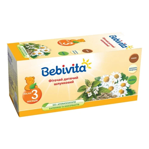 BEBIVITA фиточай желудочный (пак 20 шт.по 1.5) (4820025490602)