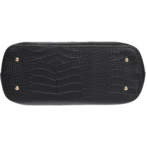 Женская сумка тоут Ricco Grande черная (1l953rep-black): Фактура Матовая, Зернистая