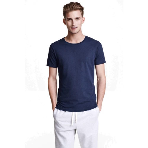 Футболка H&M 2296564 L синяя
