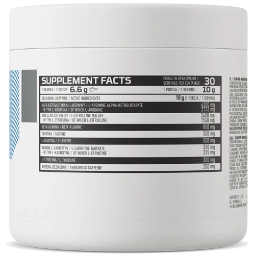 OstroVit PUMP Pre-Workout 300 g / 30 servings / Lemon: Тип Комплекс до тренировки