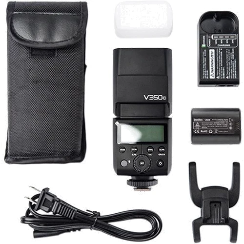 Фотовспышка Godox V350C Canon: Ведущее число 36