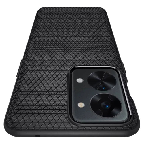 Аксессуар для смартфона Spigen Liquid Air Matte Black (ACS05246) for OnePlus Nord 2T 5G: Цвет черный