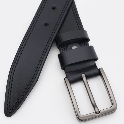 Мужской ремень Borsa Leather черный (115vfx83-black): Пол Мужской