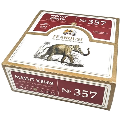 Чай Teahouse Mount Kenya в саше 100х2 г фото 1