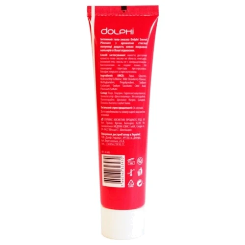 Гель-смазка с ароматом клубники DOLPHI Sweet Pleasure, 30 мл (DOLPHI GEL 30 SP)