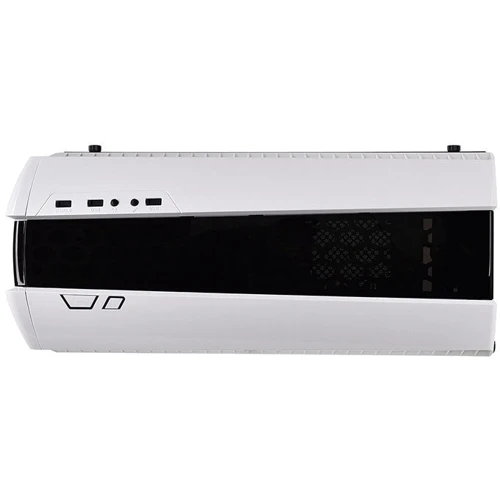 Корпус Thermaltake Versa N27 Snow (CA-1H6-00M6WN-00): Материал передней панели пластик