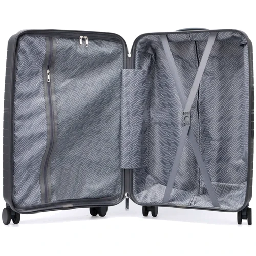 Валіза Semi Line 20" (S) Graphite (T5781-1): Тип ручки телескопічна ручка, Коротка ручка