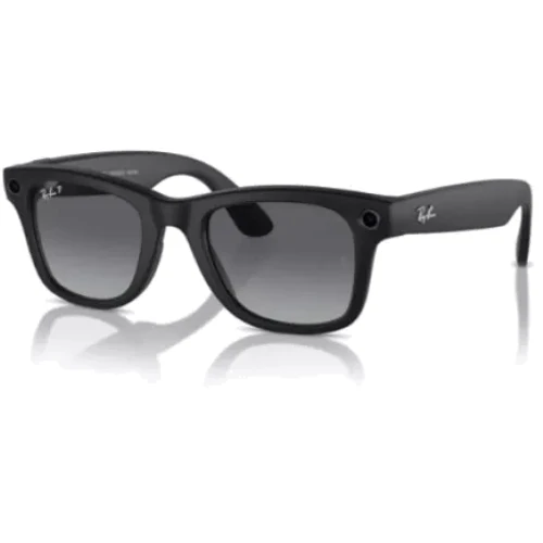 Смарт-очки Ray-Ban Meta Matte Black, Polarized Gradient Graphite