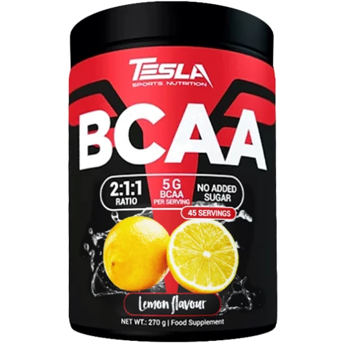 Аминокислота для спорта Tesla Nutrition BCAA 270g / 45 servings / Lemon