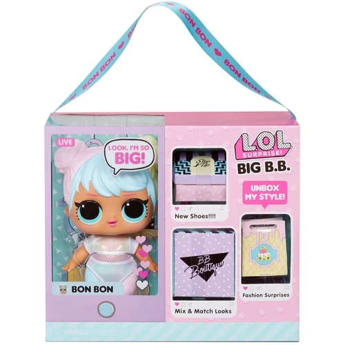 Игровой набор с мега-куклой L.O.L. SURPRISE! серии Big B.B.Doll Бон-Бон (573050): Возраст от 3 лет