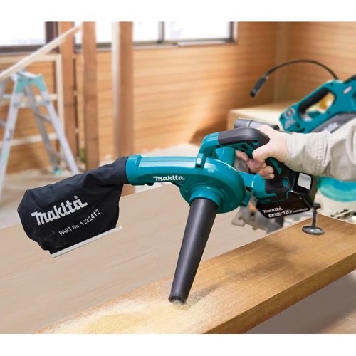 Садовий пилосос-повітродувка Makita DUB185Z: Режими роботи выдув, всасывание