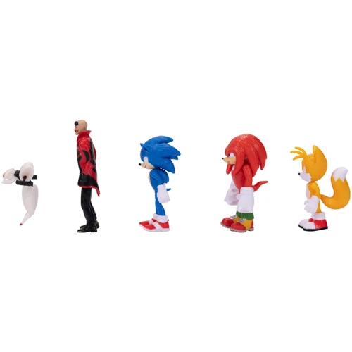 Набор Sonic the Hedgehog 2 Соник и друзья 5 игровых фигурок 6 см (412684) фото 4