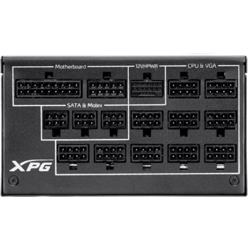 Блок питания ADATA Cybercore II 1300W (CYBERCOREII1300P-BKCEU): Модульные (съемные) кабеля Есть