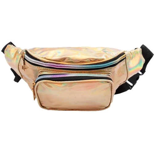 Женская поясная сумка Valiria Fashion золотая (4DETBP6013-3): Материал Искусственная кожа