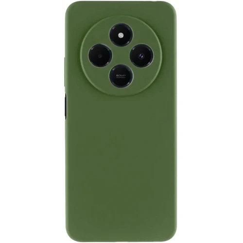 Чехол для телефонов Lakshmi Case Silicone Cover Full Camera Dark Green for Xiaomi Redmi 14C / Poco C75: Тип накладка на заднюю часть