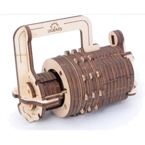 Механічний 3D пазл UGEARS "Кодовий замок" (70020)