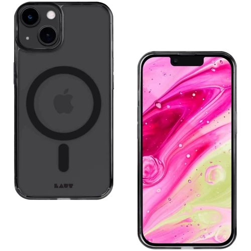 Чохол для iPhone LAUT CRYSTAL-M Transparent Black (L_IP22A_CRM_UB) для iPhone 14: Колір черный