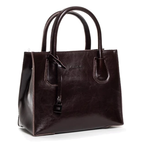 Женская сумка тоут Alex Rai 03-09 19-P1527 brown коричневая (35626)