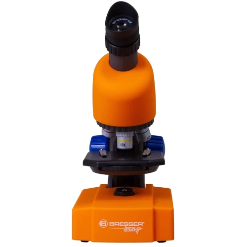 Мікроскоп Bresser Junior 40x-640x Orange з кейсом та набором для дослідів (8851310) фото 8