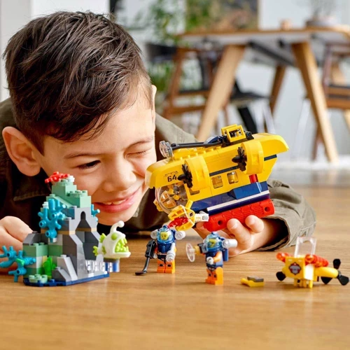 Конструктор LEGO City Океан: дослідницька підводний човен (60264): Серія City