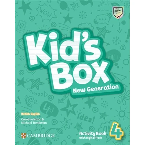 Kid's Box New Generation 4: Activity Book with Digital Pack