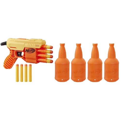 Набір для стрільби по мішенях з бластером Hasbro Nerf Alpha Strike Fang QS-4 (E8308)