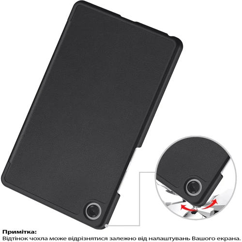 Аксессуар для планшетных ПК BeCover Smart Case Black for Lenovo Tab One / Tab K9 8.7 2025 (713744)