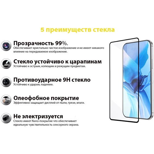 Аксесуар для смартфона BeCover Tempered Glass Premium Black for Oppo A53 (705592): Тип захисне скло